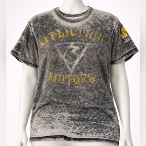 Affliction Graphic T-Shirt - Gray